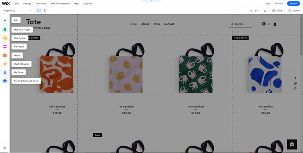 Wix review.